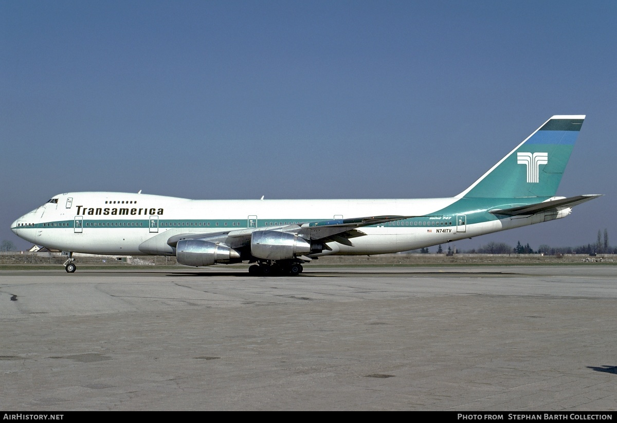 Aircraft Photo of N741TV | Boeing 747-271C/SCD | Transamerica Airlines | AirHistory.net #380620