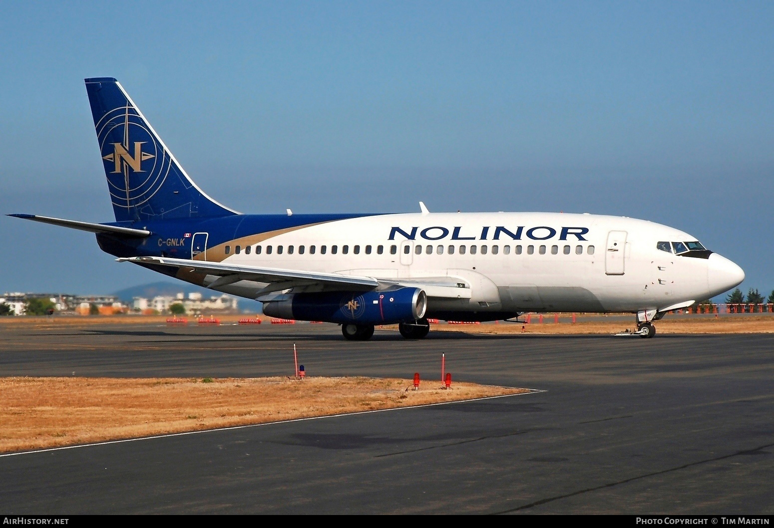 Aircraft Photo of C-GNLK | Boeing 737-2K2C/Adv | Nolinor Aviation | AirHistory.net #380639