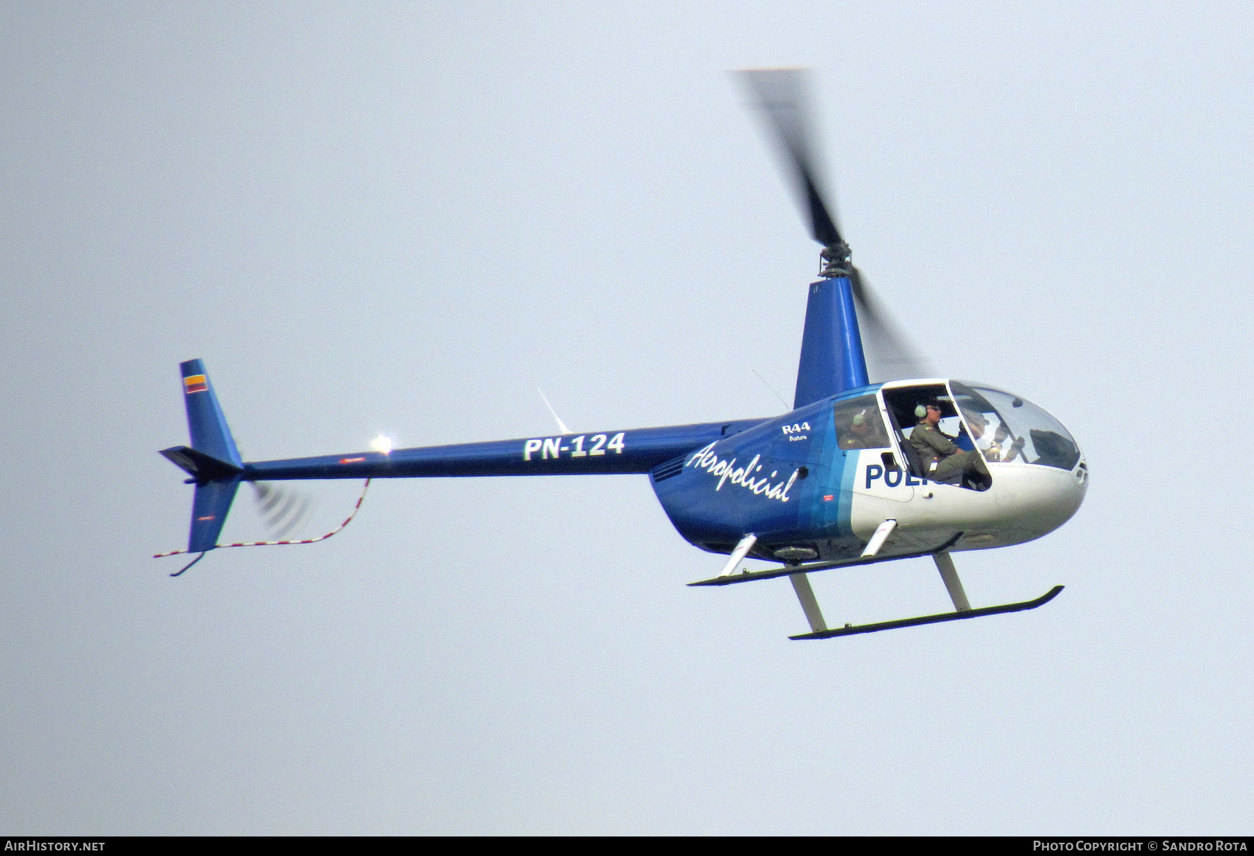 Aircraft Photo of PN-124 / HC-BZI | Robinson R-44 Astro | Ecuador - Police | AirHistory.net #380643