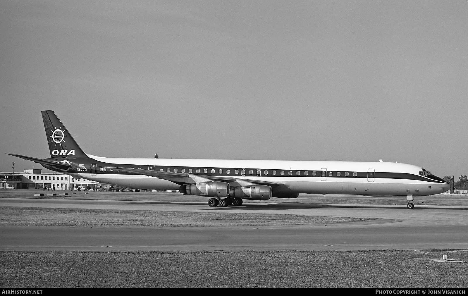 Aircraft Photo of N8770 | McDonnell Douglas DC-8-61 | Overseas National Airways - ONA | AirHistory.net #380648