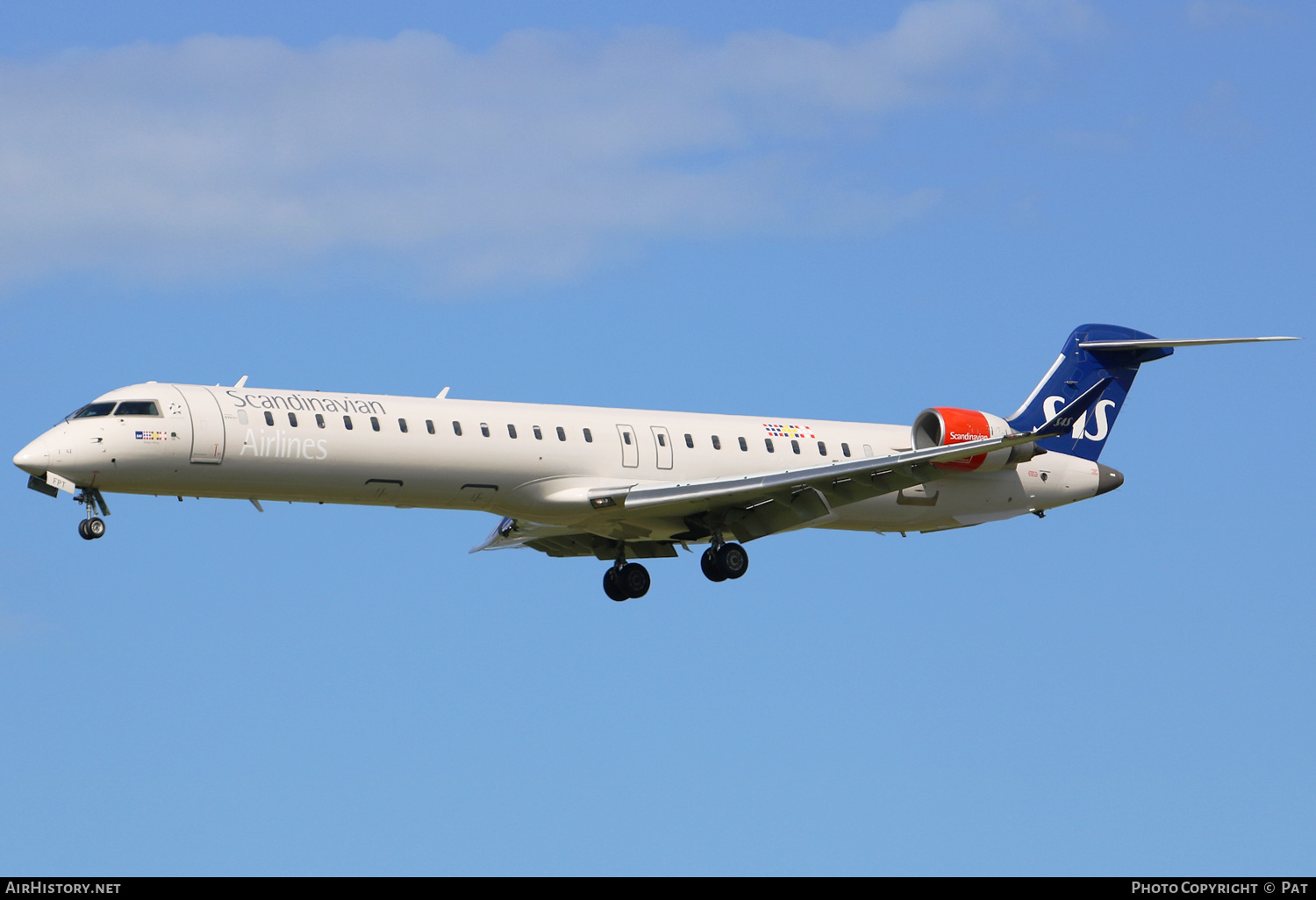 Aircraft Photo of EI-FPT | Bombardier CRJ-900LR (CL-600-2D24) | Scandinavian Airlines - SAS | AirHistory.net #380651