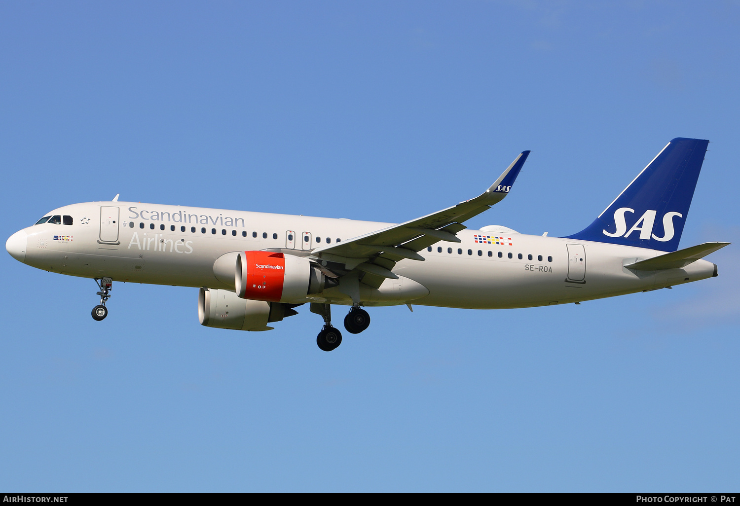 Aircraft Photo of SE-ROA | Airbus A320-251N | Scandinavian Airlines - SAS | AirHistory.net #380658
