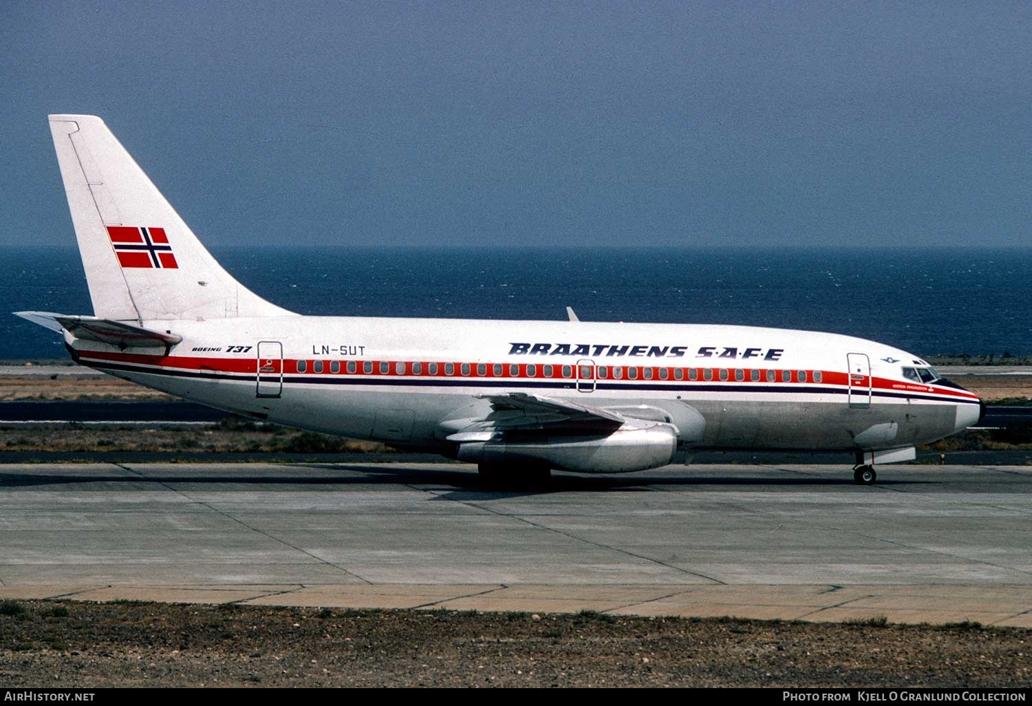 Aircraft Photo of LN-SUT | Boeing 737-205/Adv | Braathens SAFE | AirHistory.net #380666
