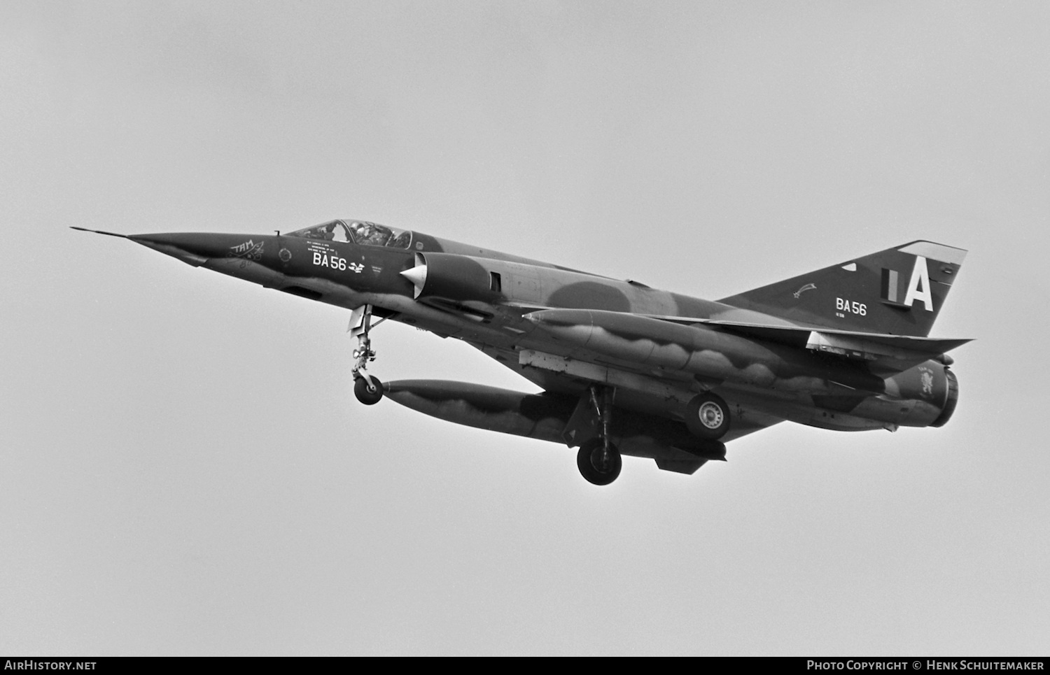Aircraft Photo of BA56 | Dassault Mirage 5BA | Belgium - Air Force | AirHistory.net #380669