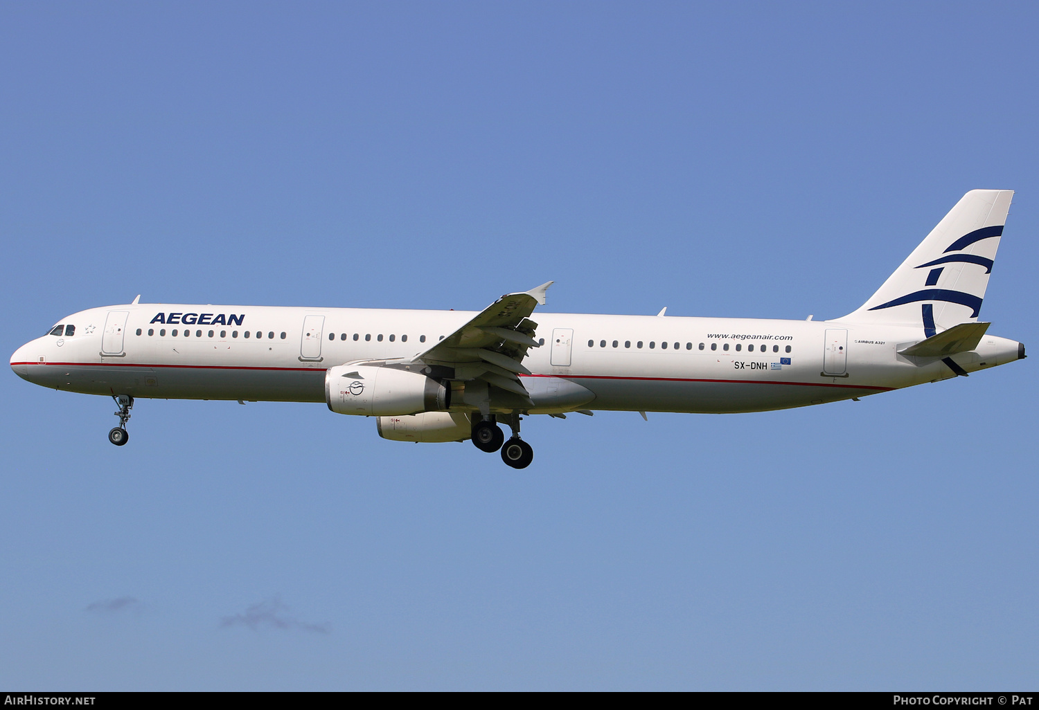 Aircraft Photo of SX-DNH | Airbus A321-231 | Aegean Airlines | AirHistory.net #380673