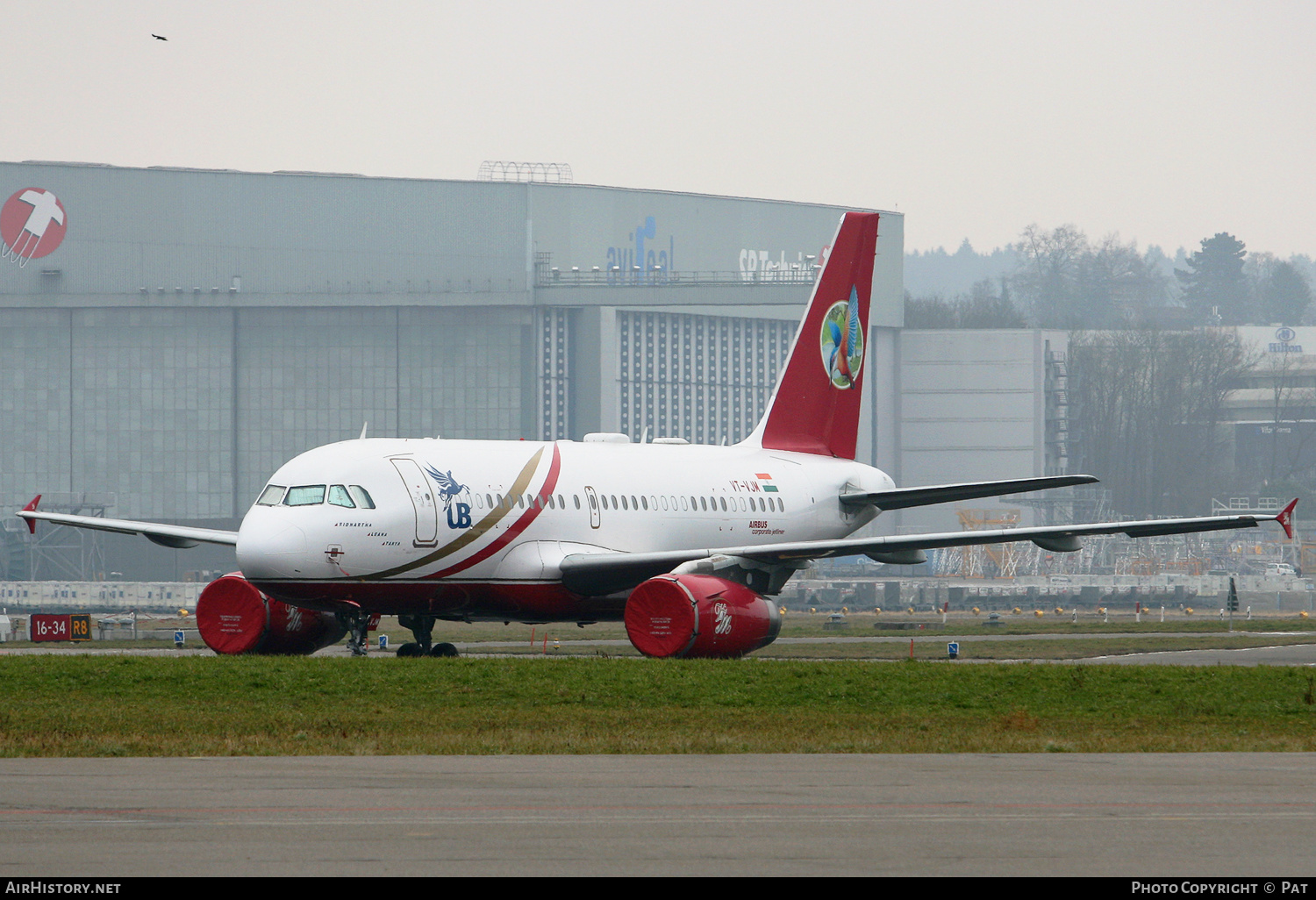 Aircraft Photo of VT-VJM | Airbus ACJ319 (A319-133/CJ) | UB Group - United Breweries | AirHistory.net #380686