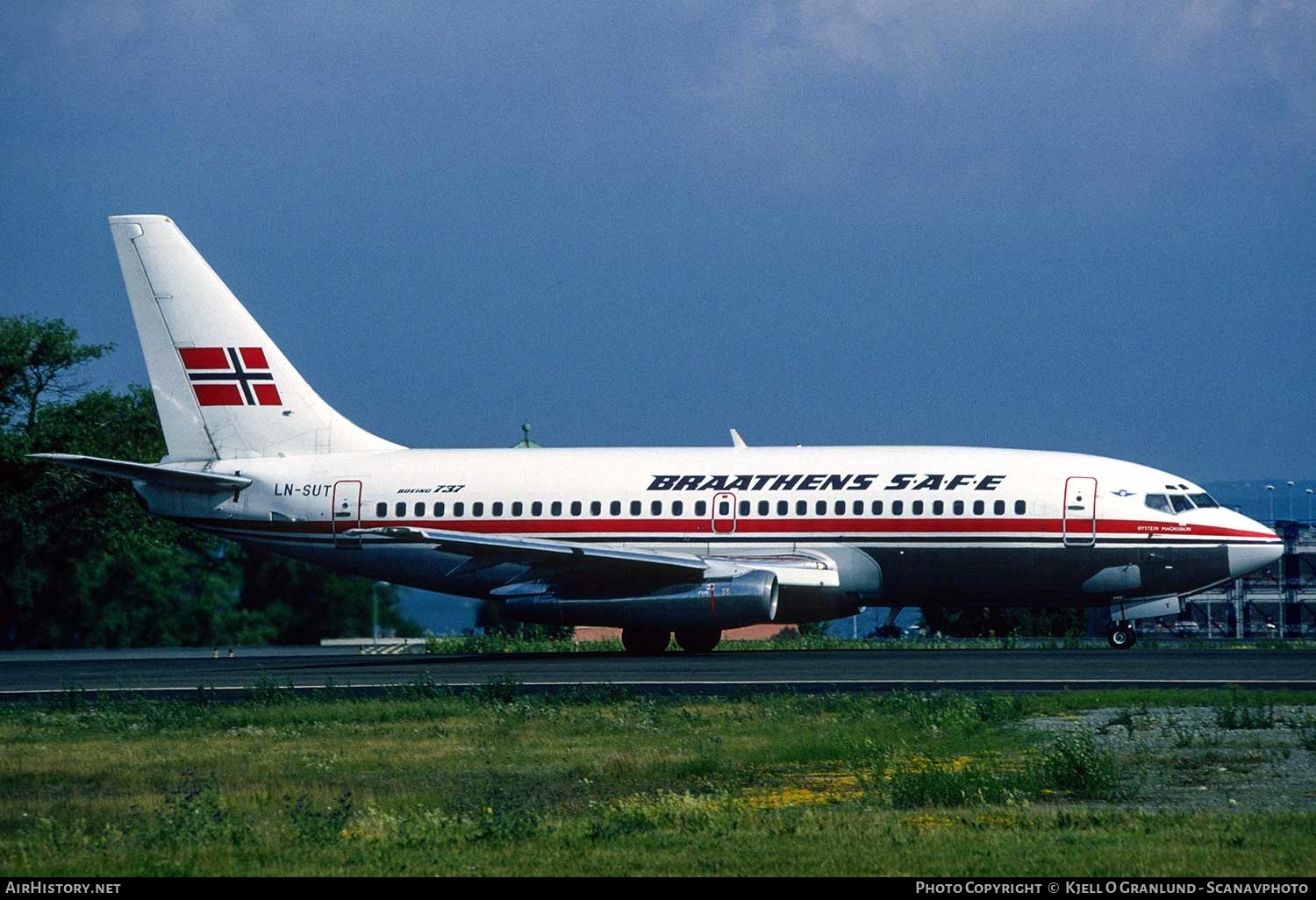 Aircraft Photo of LN-SUT | Boeing 737-205/Adv | Braathens SAFE | AirHistory.net #380695