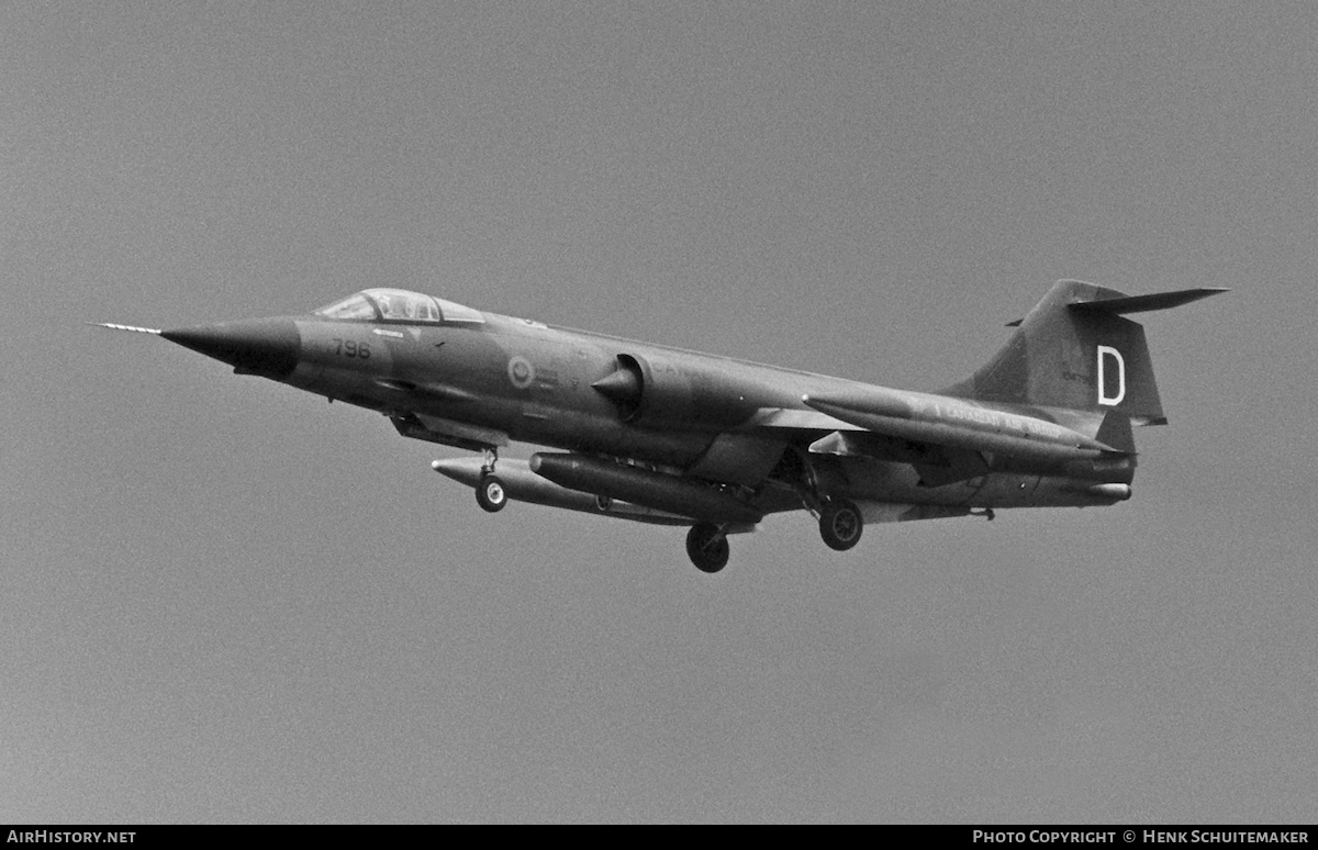 Aircraft Photo of 104796 | Canadair CF-104 Starfighter | Canada - Air Force | AirHistory.net #380717