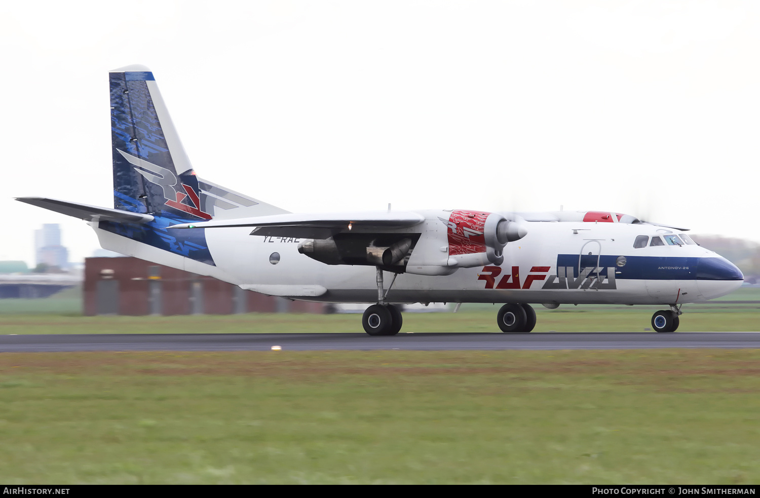 Aircraft Photo of YL-RAE | Antonov An-26B | RAF-Avia Airlines | AirHistory.net #380729