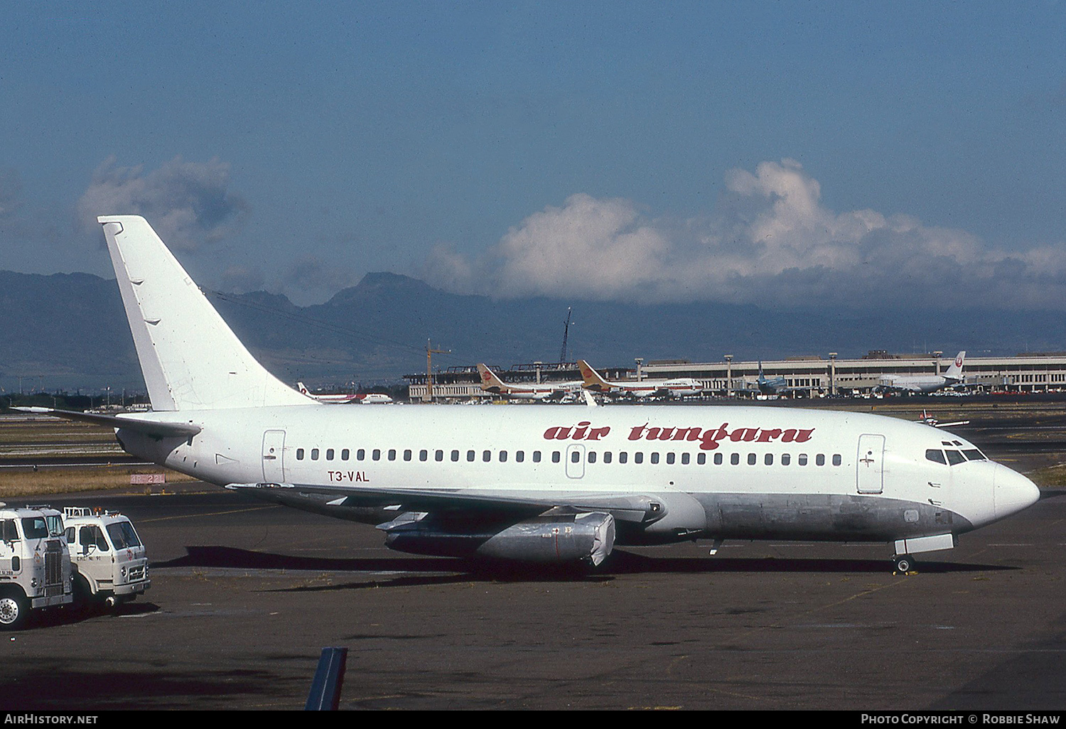 Aircraft Photo of T3-VAL | Boeing 737-214 | Air Tungaru | AirHistory.net #380730