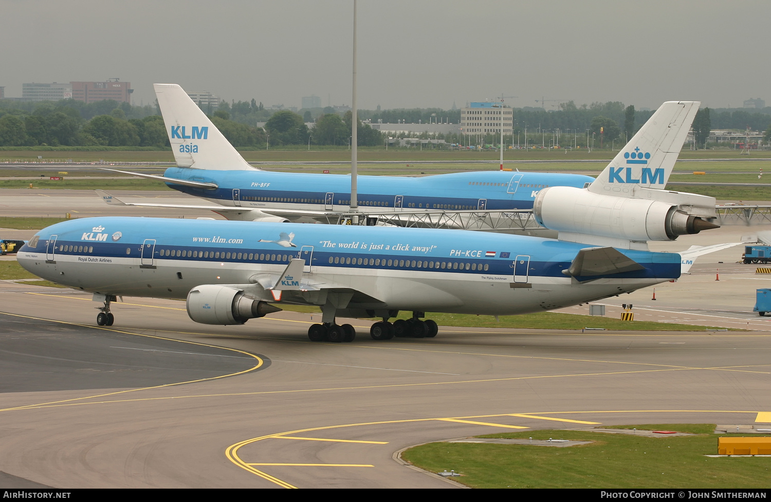 Aircraft Photo of PH-KCE | McDonnell Douglas MD-11 | KLM - Royal Dutch Airlines | AirHistory.net #380739