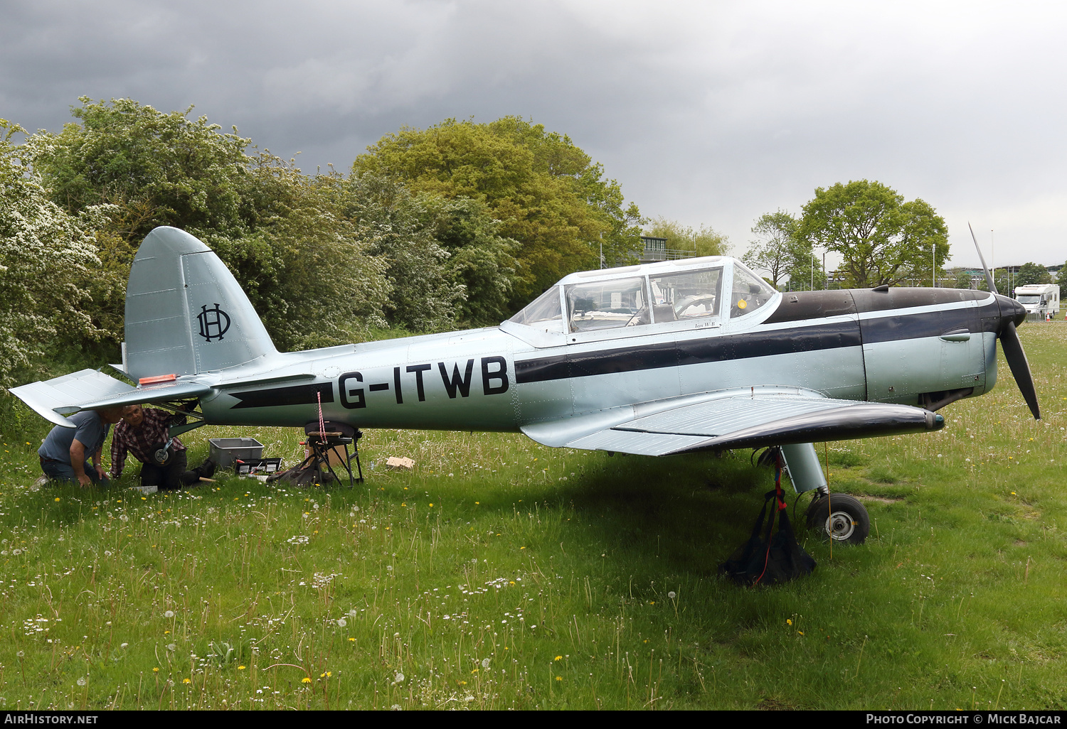 Aircraft Photo of G-ITWB | De Havilland Canada DHC-1 Chipmunk T20 | AirHistory.net #380753