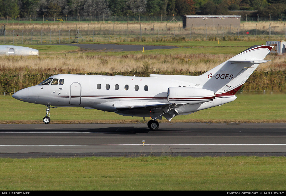 Aircraft Photo of G-OGFS | British Aerospace BAe-125-800B | AirHistory.net #380759