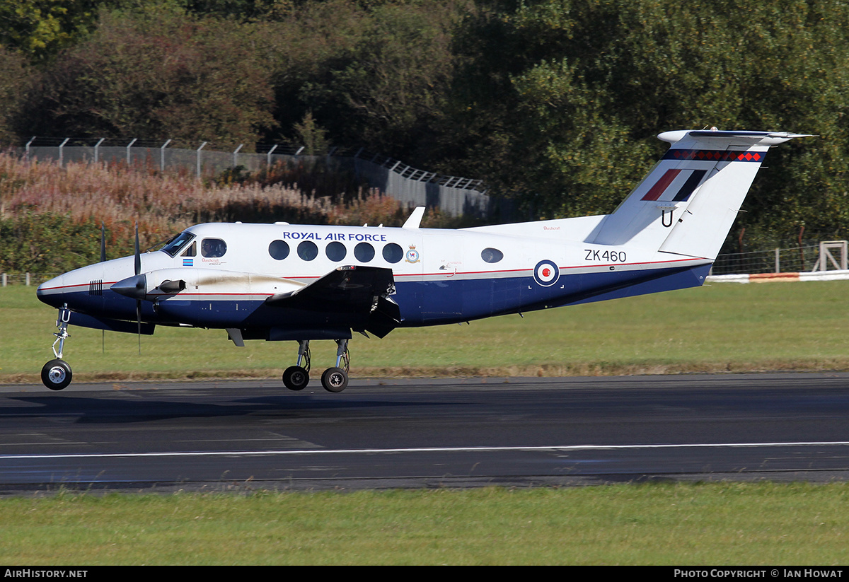 Aircraft Photo of ZK460 | Hawker Beechcraft B200GT King Air | UK - Air Force | AirHistory.net #380761