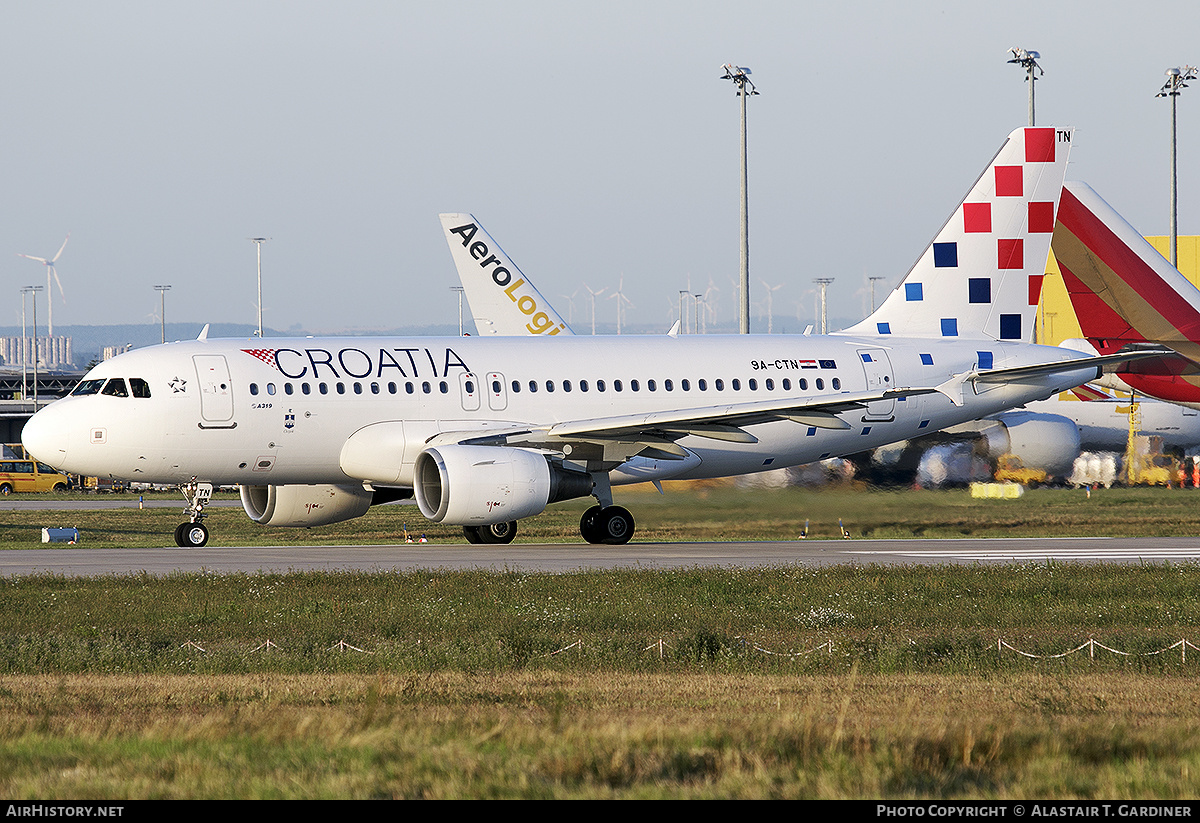 Aircraft Photo of 9A-CTN | Airbus A319-112 | Croatia Airlines | AirHistory.net #380768