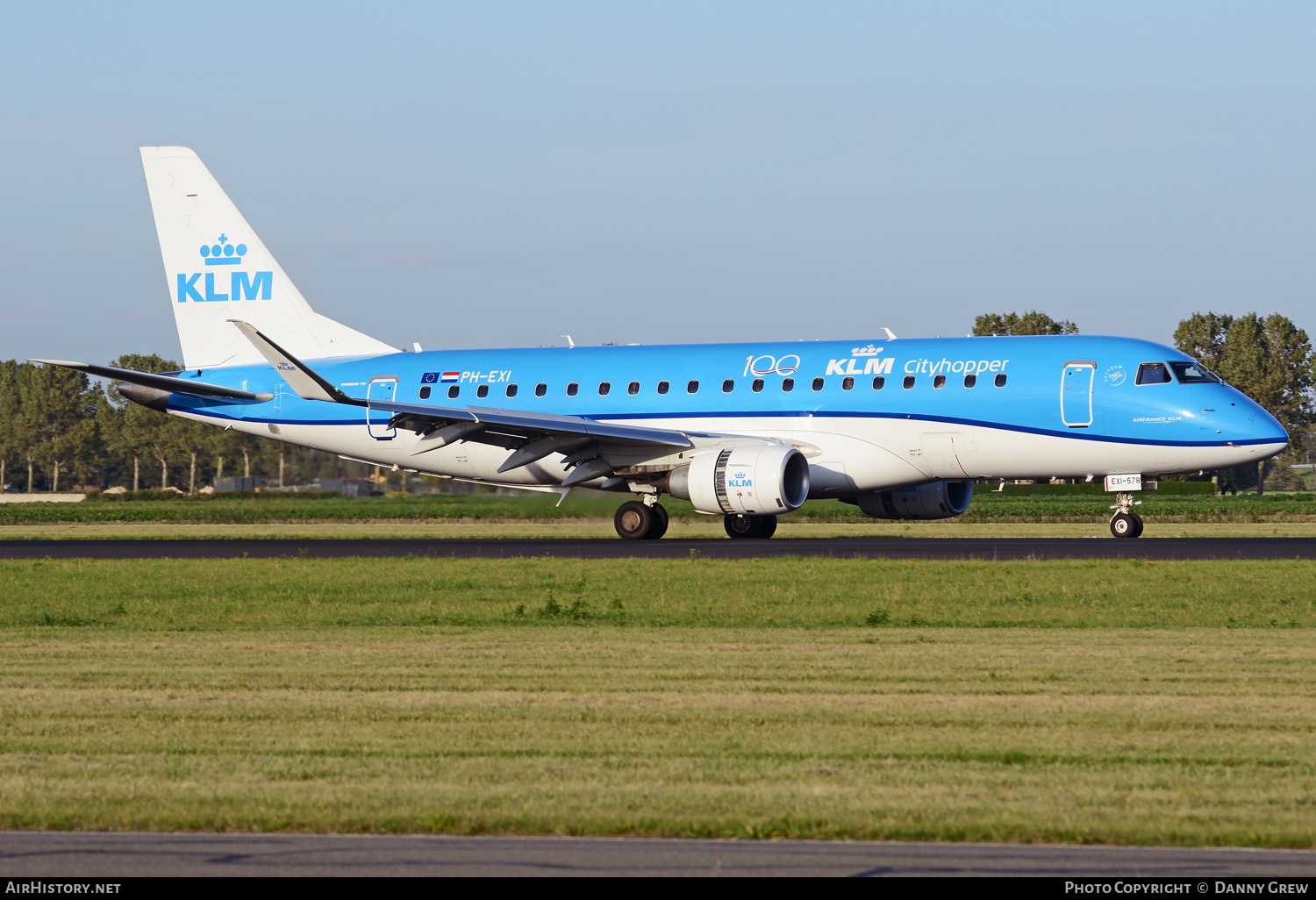 Aircraft Photo of PH-EXI | Embraer 175STD (ERJ-170-200STD) | KLM Cityhopper | AirHistory.net #380799