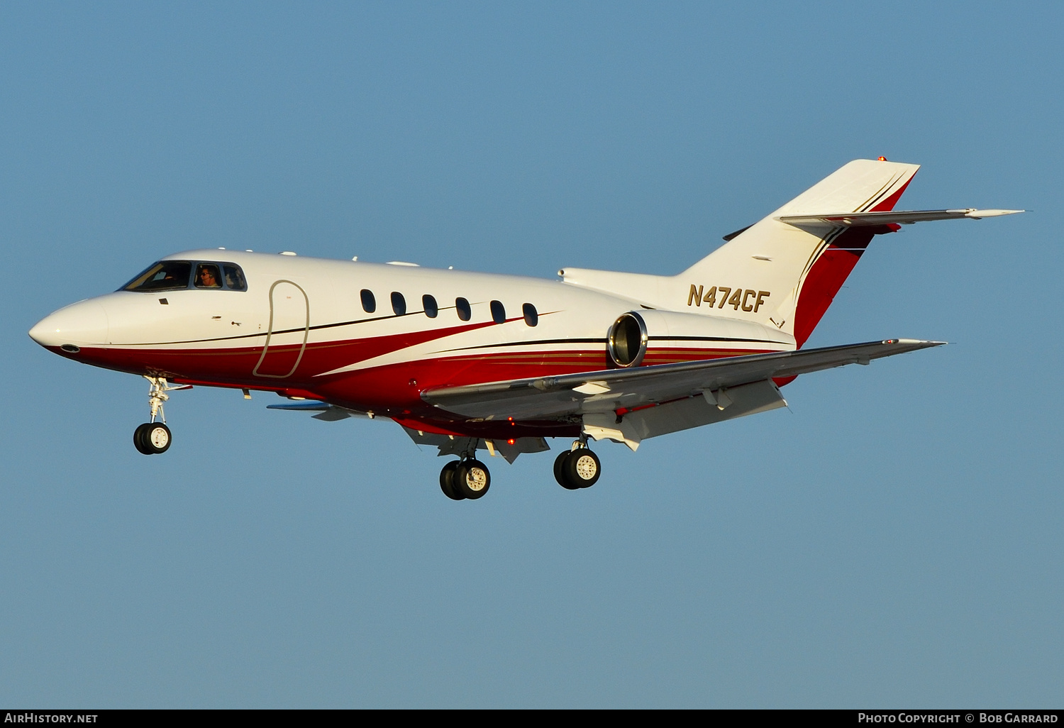Aircraft Photo of N474CF | Raytheon Hawker 800XP | AirHistory.net #380826