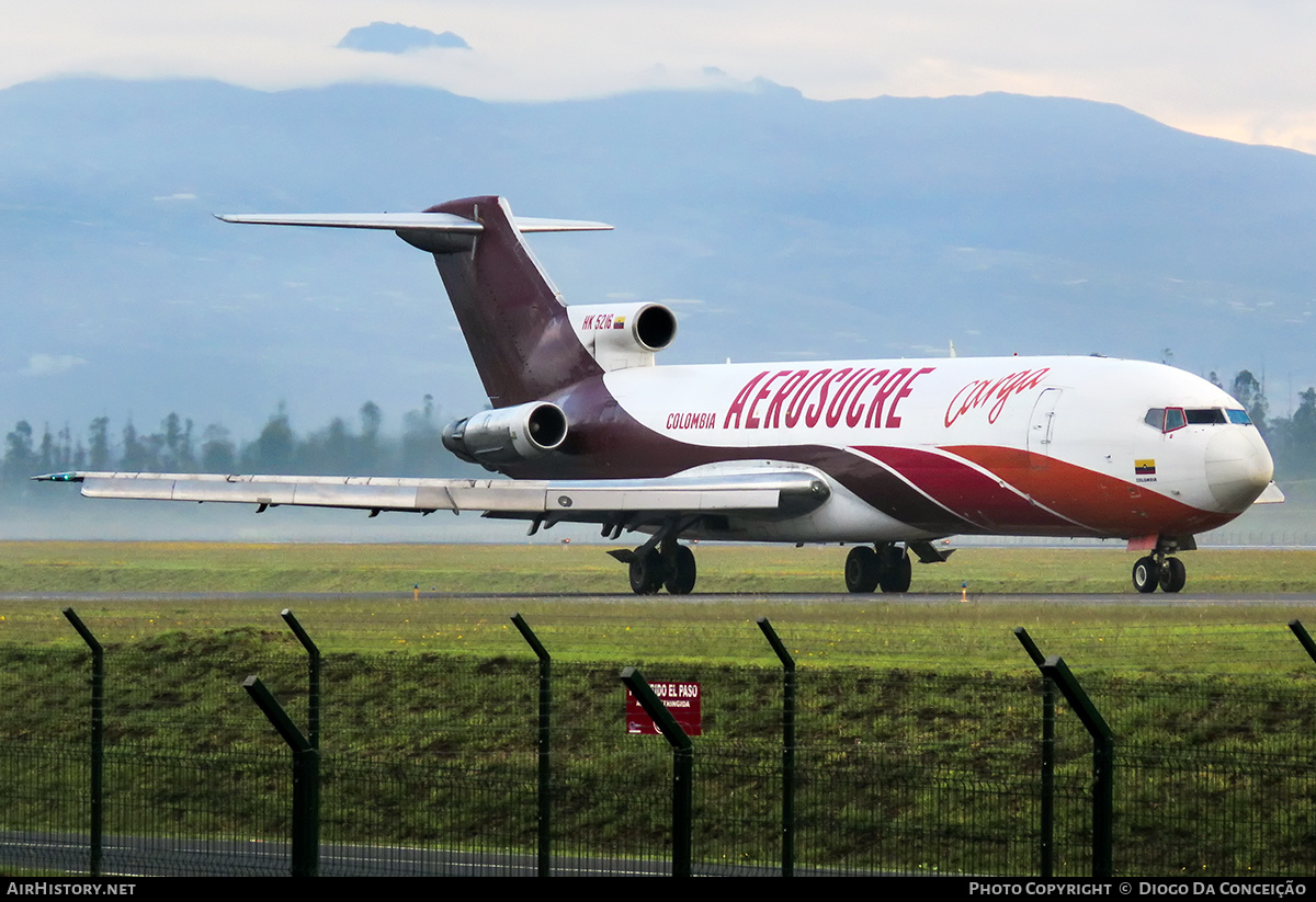 Aircraft Photo of HK-5216 | Boeing 727-227/Adv(F) | Aerosucre Carga | AirHistory.net #380847