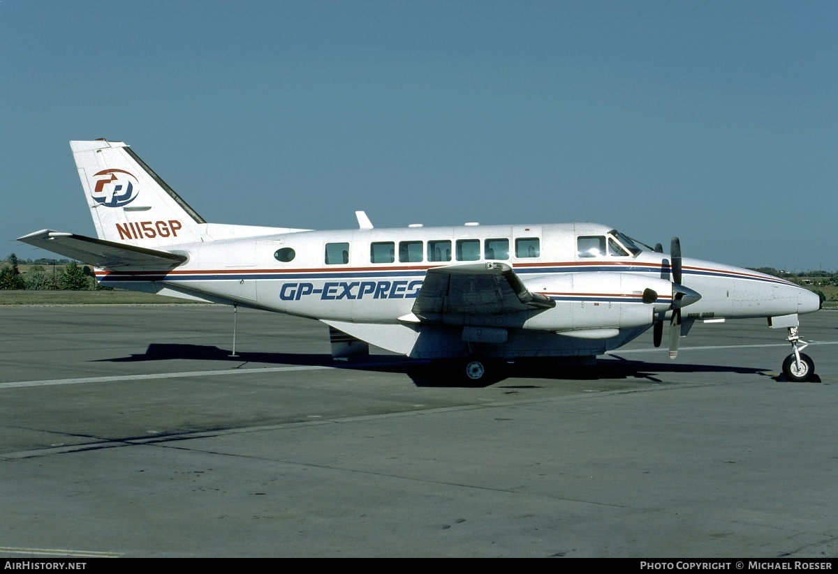 Aircraft Photo of N115GP | Beech C99 Airliner | GP-Express Airlines | AirHistory.net #380851
