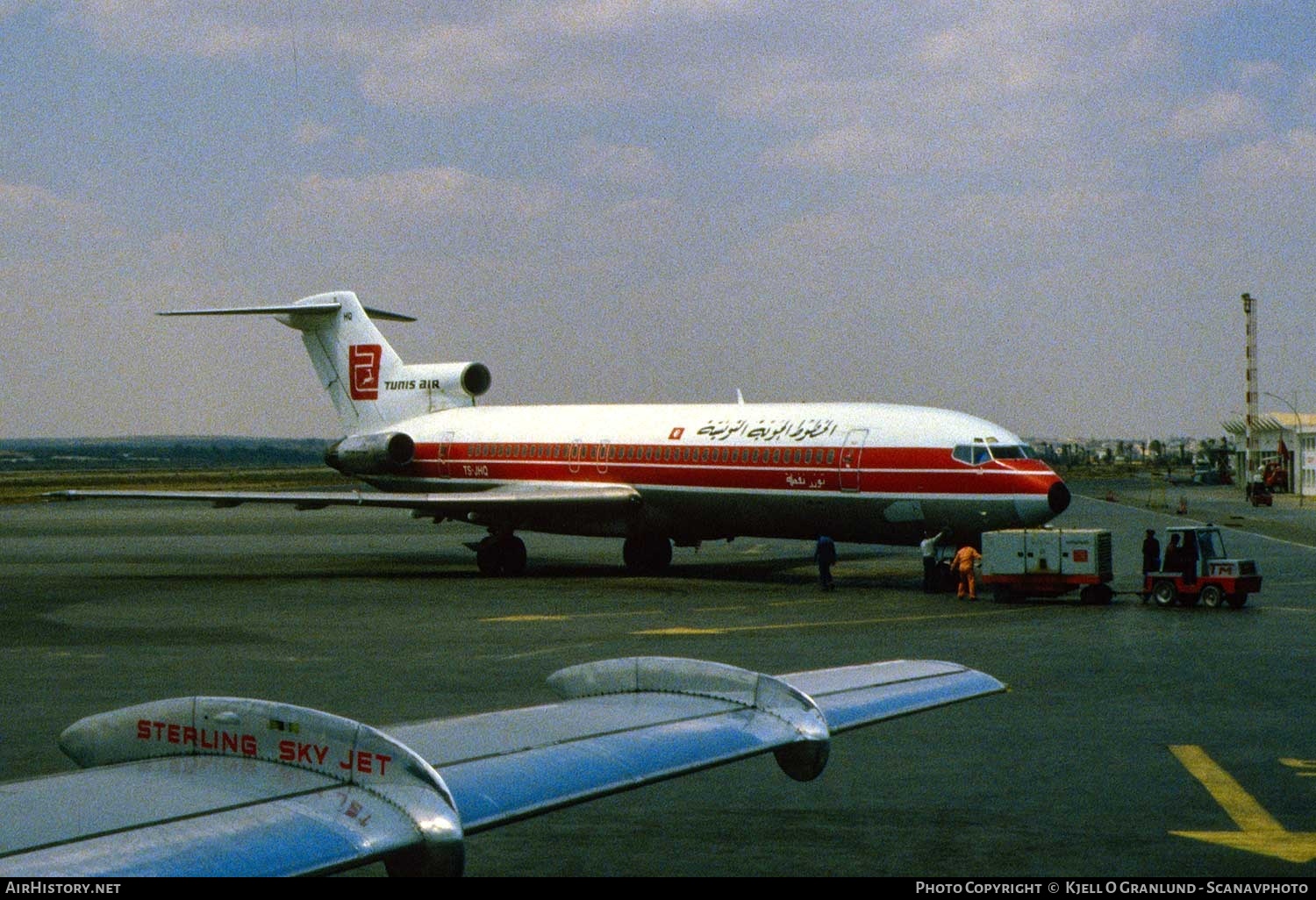 Aircraft Photo of TS-JHQ | Boeing 727-2H3/Adv | Tunisair | AirHistory.net #380861