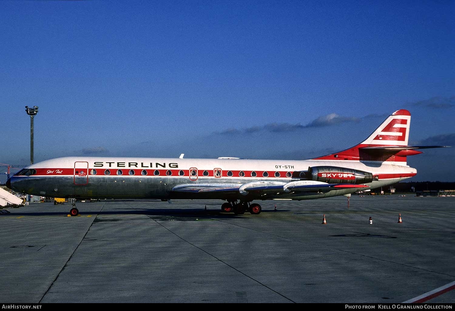 Aircraft Photo of OY-STH | Sud SE-210 Caravelle 10B3 Super B | Sterling Airways | AirHistory.net #380862