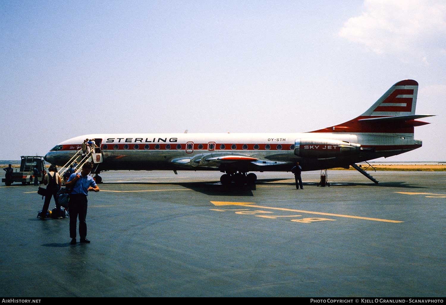 Aircraft Photo of OY-STH | Sud SE-210 Caravelle 10B3 Super B | Sterling Airways | AirHistory.net #380863