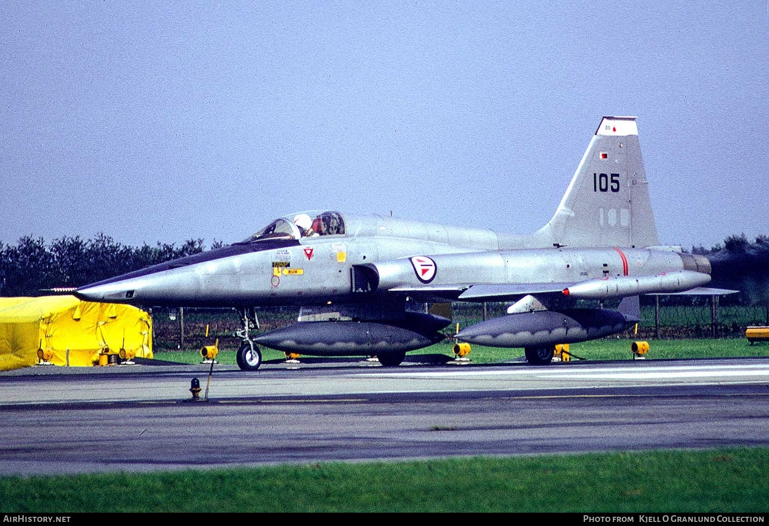 Aircraft Photo of 105 | Northrop RF-5A(G) Freedom Fighter | Norway - Air Force | AirHistory.net #380866