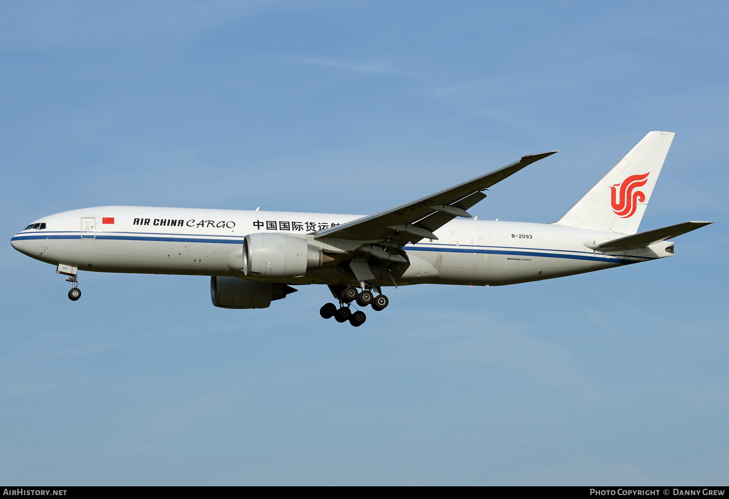Aircraft Photo of B-2093 | Boeing 777-FFT | Air China Cargo | AirHistory.net #380870