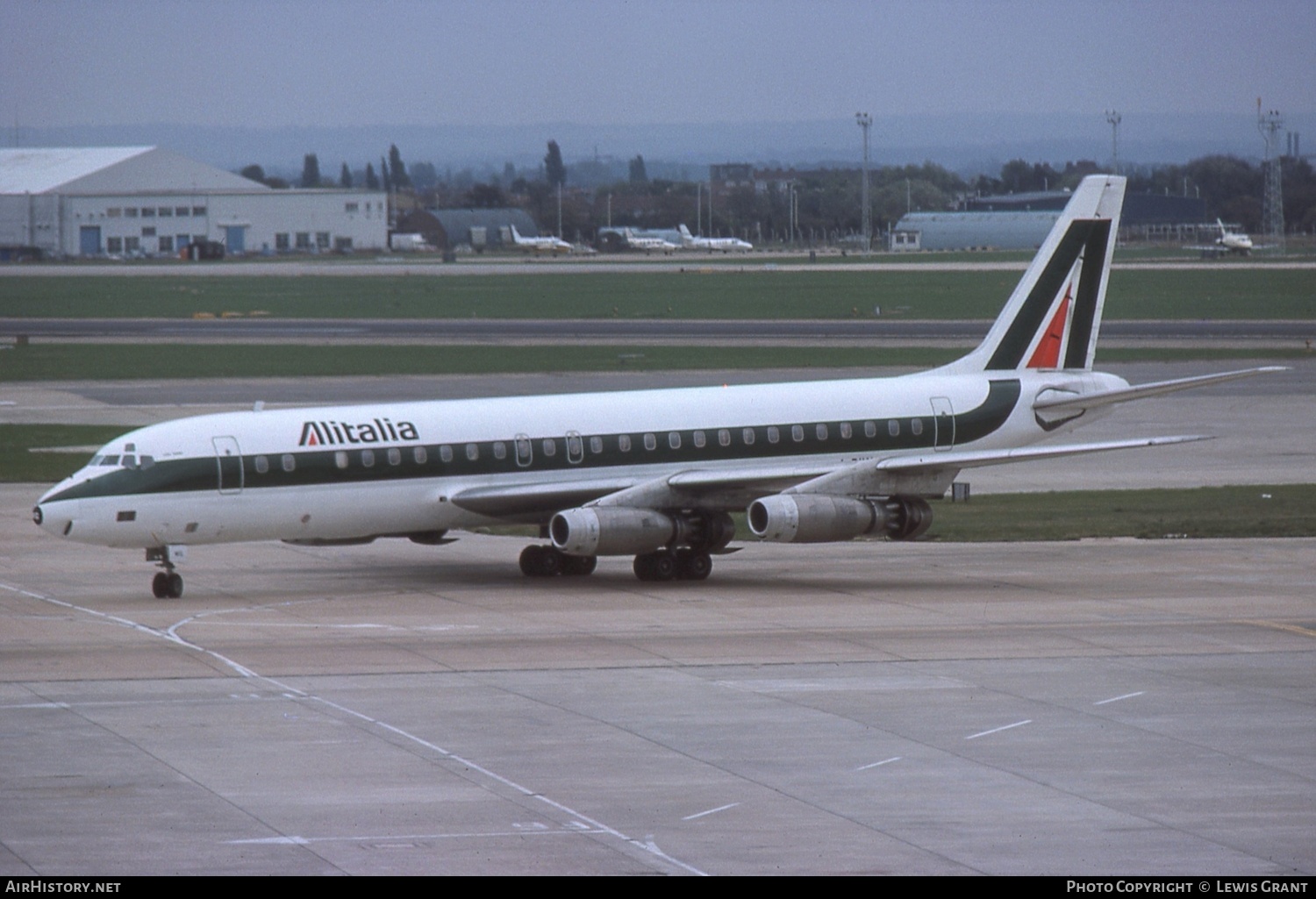 Aircraft Photo of I-DIWG | Douglas DC-8-43 | Alitalia | AirHistory.net #380876