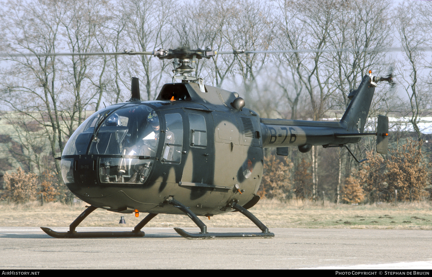 Aircraft Photo of B-76 | MBB BO-105CB-4 | Netherlands - Air Force | AirHistory.net #380877