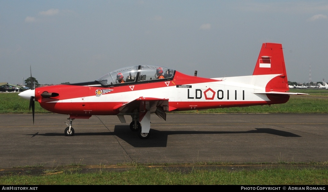 Aircraft Photo of LD-0111 | Korea Aerospace KT-1B Woong-Bee | Indonesia - Air Force | AirHistory.net #380879