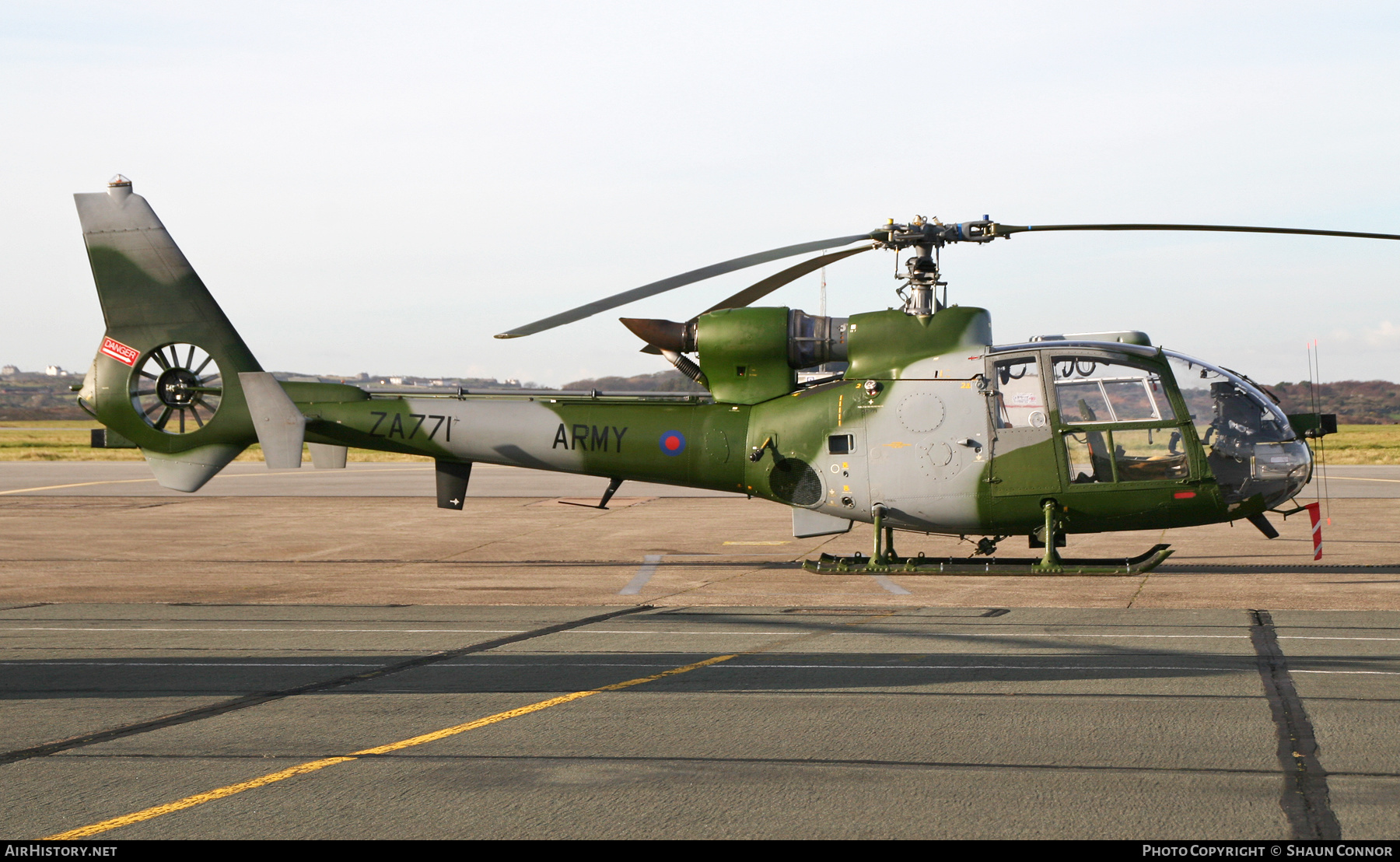 Aircraft Photo of ZA771 | Aerospatiale SA-341B Gazelle AH1 | UK - Army | AirHistory.net #380882