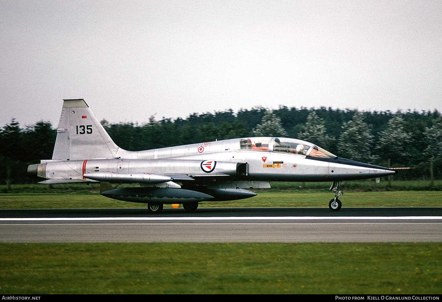 Aircraft Photo of 135 | Northrop F-5B Freedom Fighter | Norway - Air Force | AirHistory.net #380890