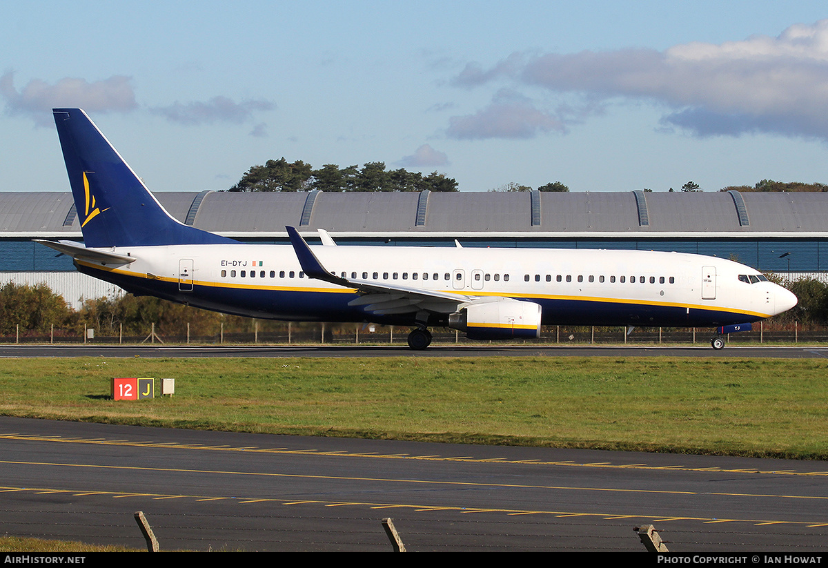 Aircraft Photo of EI-DYJ | Boeing 737-8AS | Ryanair | AirHistory.net #380914