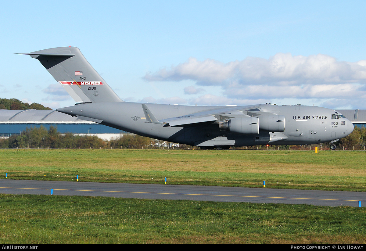 Aircraft Photo of 02-1100 / 21100 | Boeing C-17A Globemaster III | USA - Air Force | AirHistory.net #380920