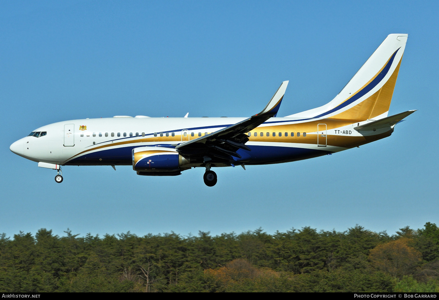 Aircraft Photo of TT-ABD | Boeing 737-74Q BBJ | Republique du Tchad | AirHistory.net #380970