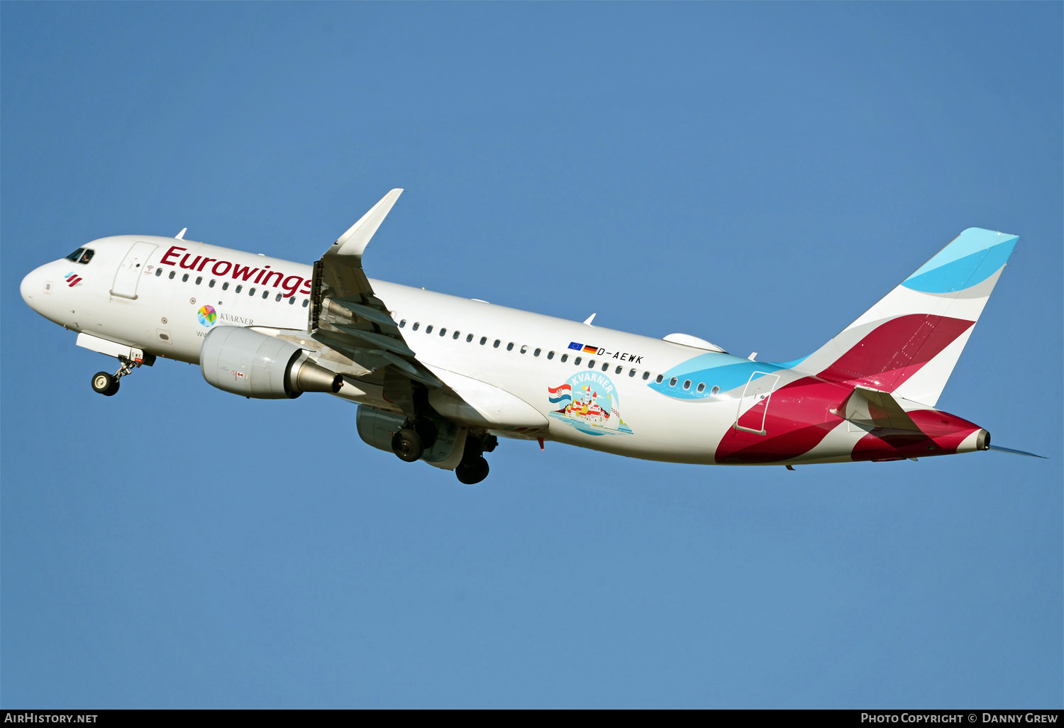 Aircraft Photo of D-AEWK | Airbus A320-214 | Eurowings | AirHistory.net #380978