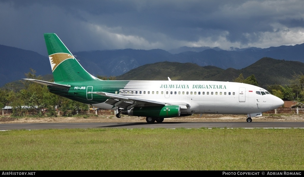 Aircraft Photo of PK-JRB | Boeing 737-202C | Jayawijaya Dirgantara | AirHistory.net #380993