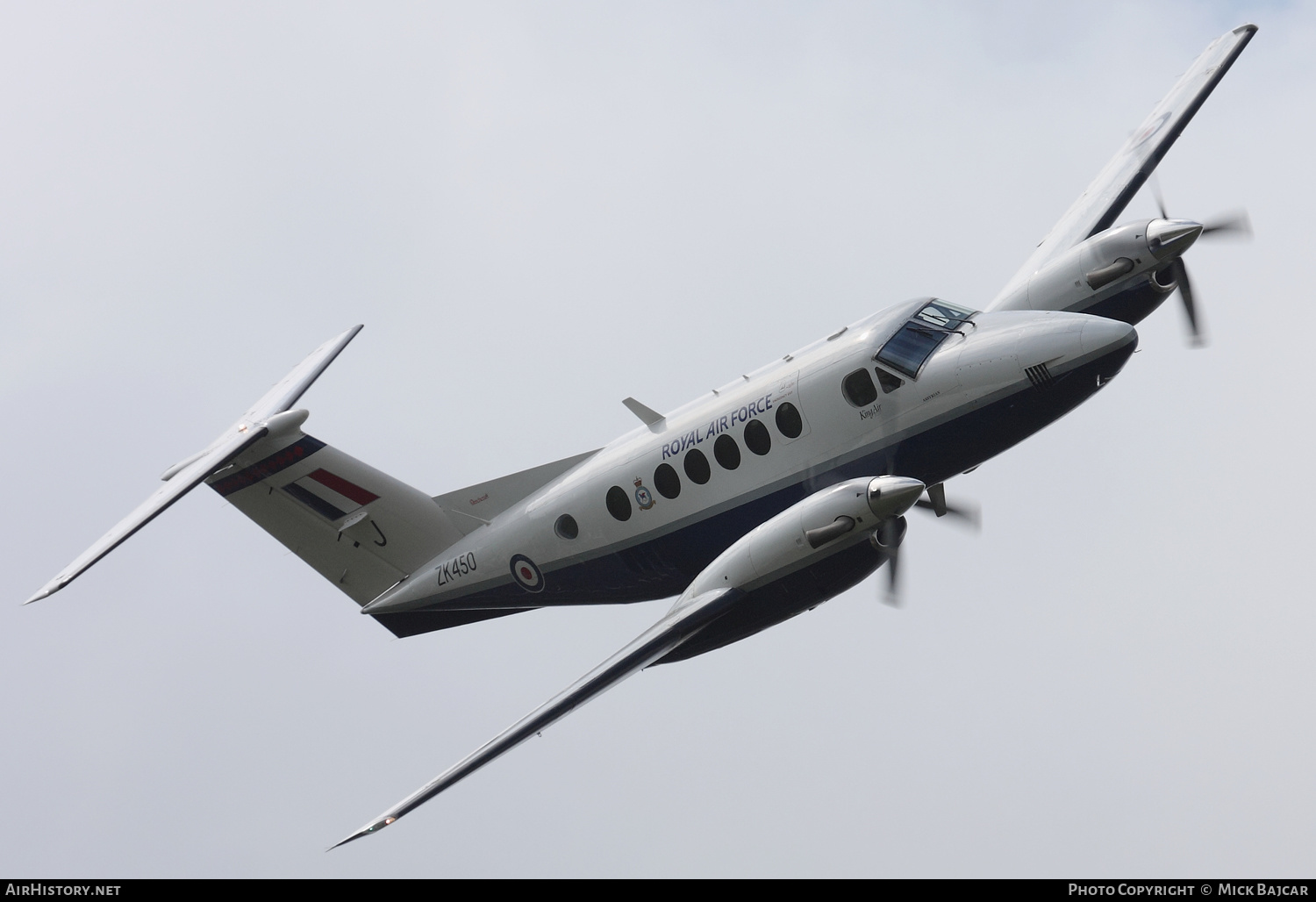 Aircraft Photo of ZK450 | Raytheon B200 King Air | UK - Air Force | AirHistory.net #381004