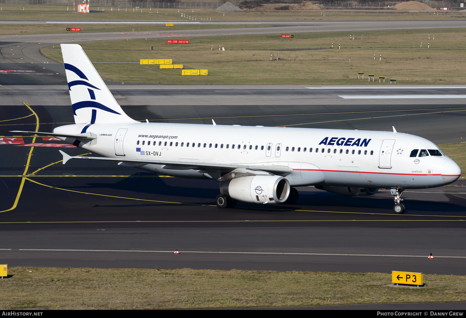 Aircraft Photo of SX-DVJ | Airbus A320-232 | Aegean Airlines | AirHistory.net #381006
