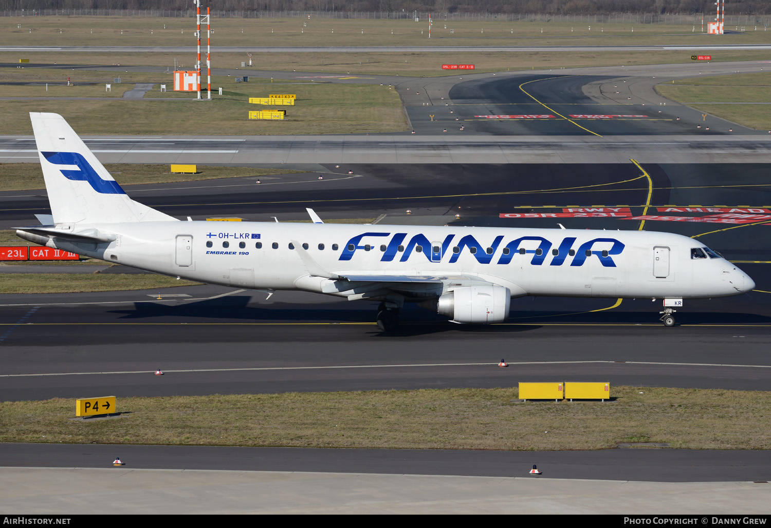 Aircraft Photo of OH-LKR | Embraer 190LR (ERJ-190-100LR) | Finnair | AirHistory.net #381007