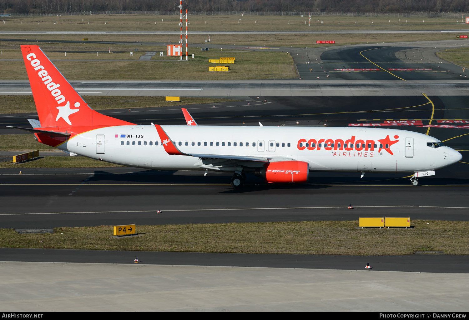 Aircraft Photo of 9H-TJG | Boeing 737-86J | Corendon Airlines | AirHistory.net #381012