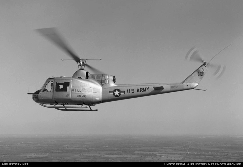 Aircraft Photo of 55-4461 / 54461 | Bell XH-40 | USA - Army | AirHistory.net #381016