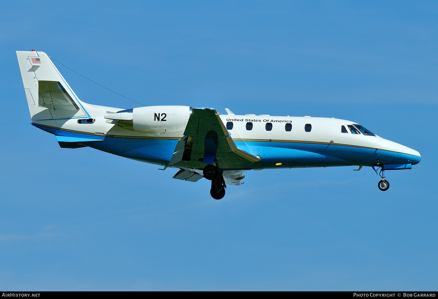 Aircraft Photo of N2 | Cessna 560XL Citation Excel | FAA - Federal Aviation Administration | AirHistory.net #381031