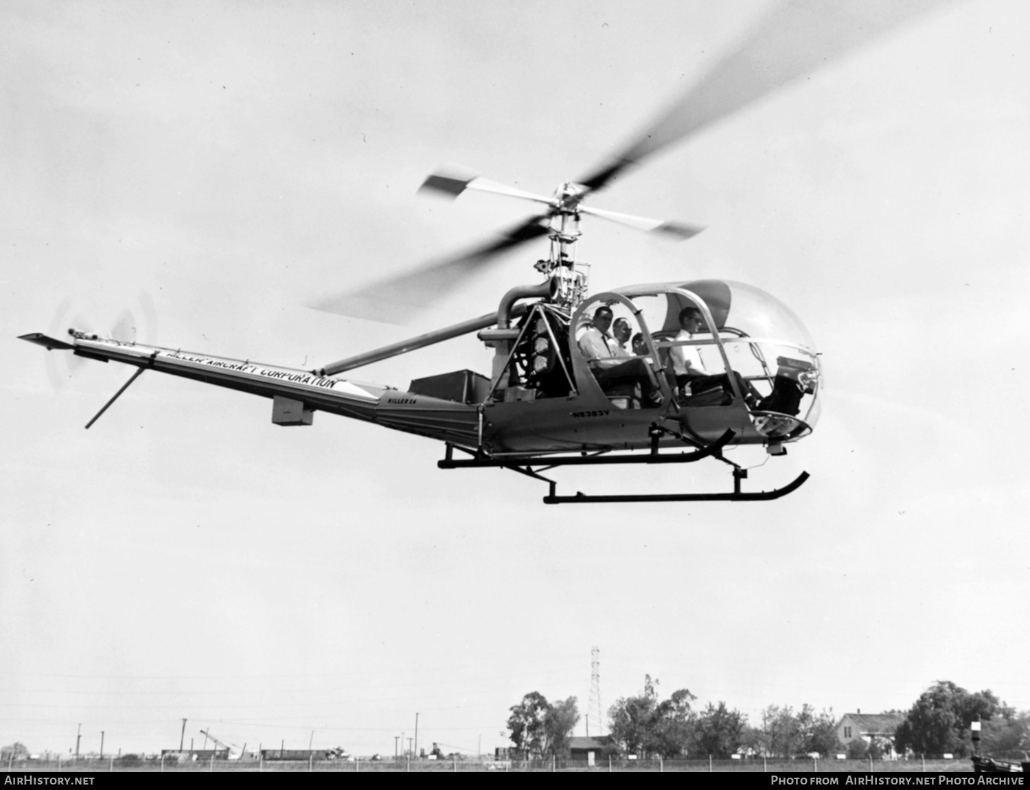 Aircraft Photo of N5323V | Hiller UH-12E4 | Hiller Aircraft Corporation | AirHistory.net #381034