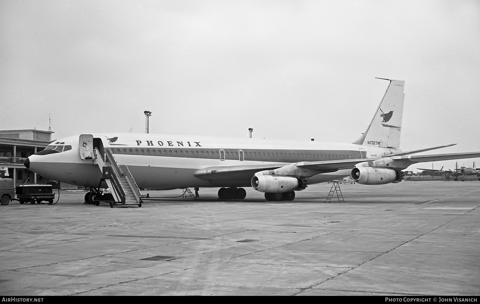 Aircraft Photo of N732TW | Boeing 707-131 | Phoenix Airlines | AirHistory.net #381045
