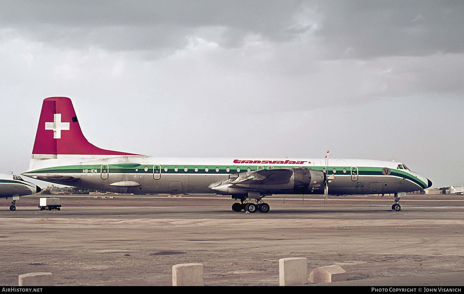 Aircraft Photo of HB-IEN | Canadair CL-44D4-2 | Transvalair | AirHistory.net #381046