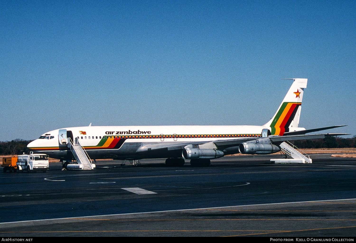 Aircraft Photo of Z-WKS | Boeing 707-330B | Air Zimbabwe | AirHistory.net #381063