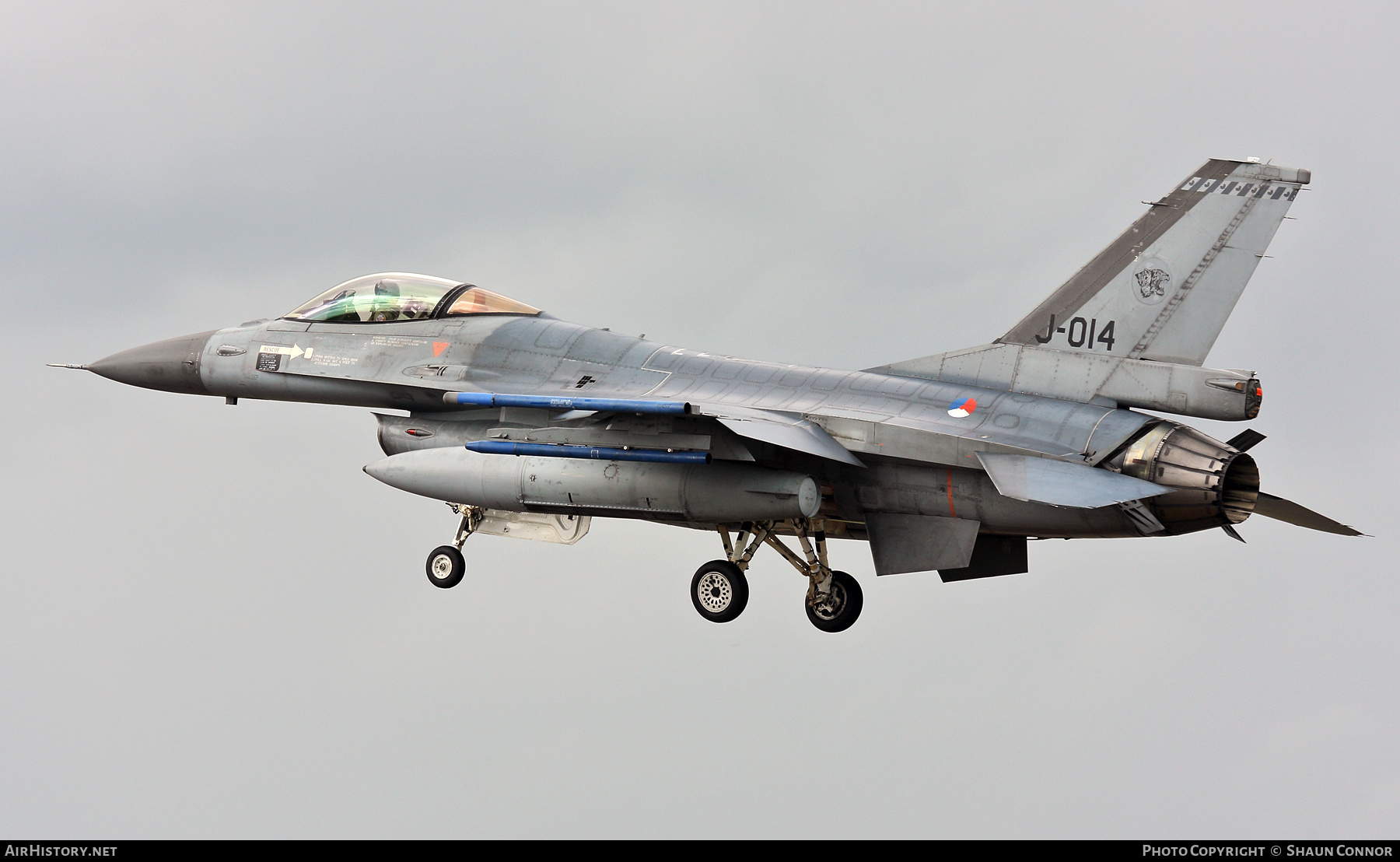 Aircraft Photo of J-014 | General Dynamics F-16AM Fighting Falcon | Netherlands - Air Force | AirHistory.net #381089
