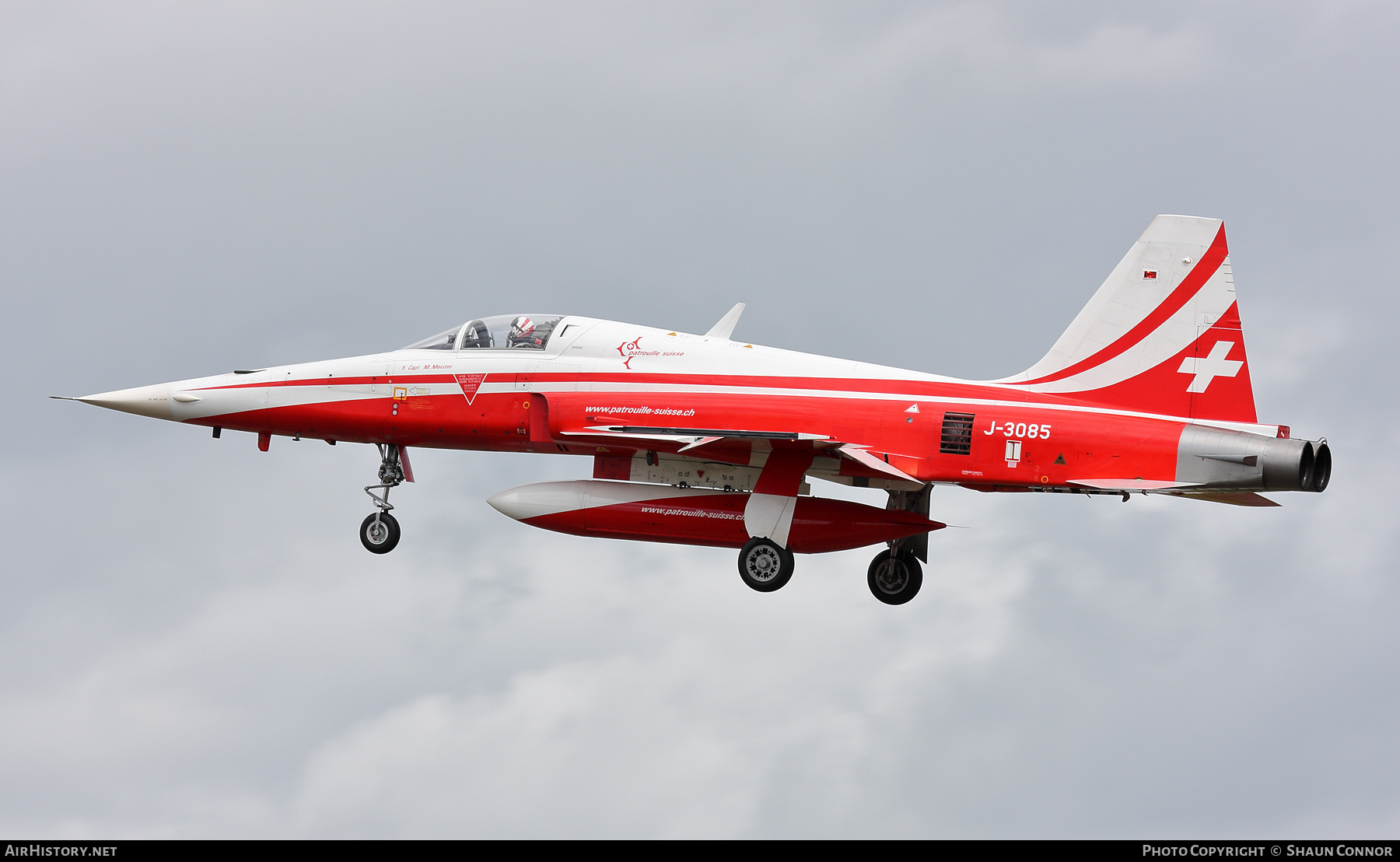 Aircraft Photo of J-3085 | Northrop F-5E Tiger II | Switzerland - Air Force | AirHistory.net #381090